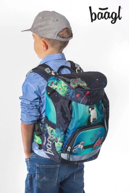 Schulrucksack BAAGL Airy Chill