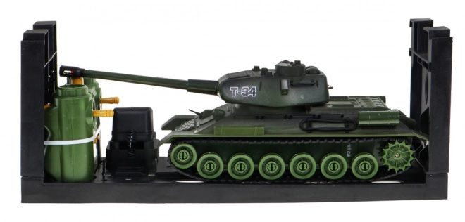 Ferngesteuerte Panzer T-34 vs Tiger für Kinder ab 3 Jahren