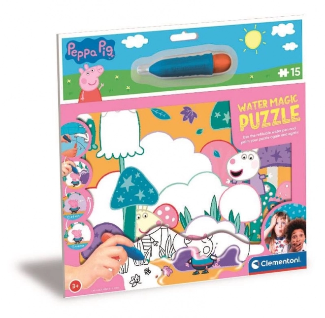 Clementoni Wasserzauber-Puzzle Peppa Pig