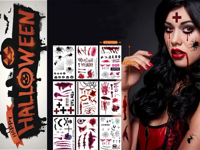 Halloween Tattooset