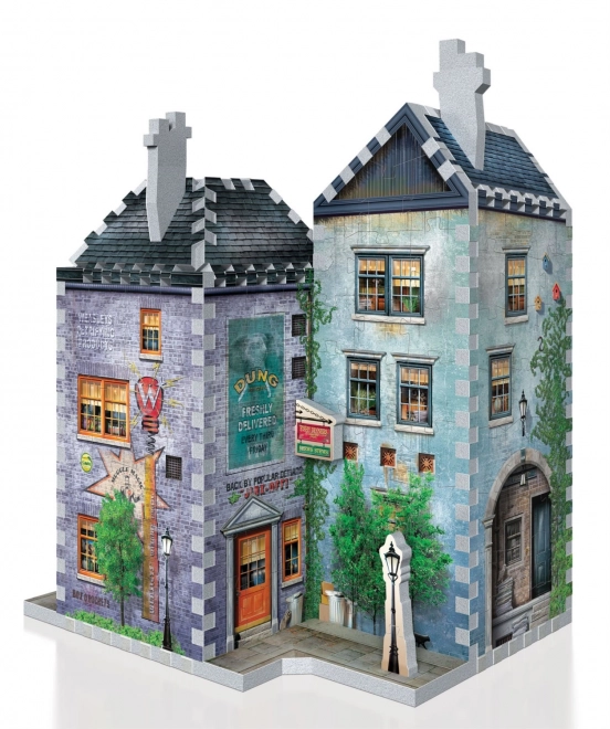 WREBBIT 3D-Puzzle Harry Potter: Weasleys Zauberscherze & Tagesprophet