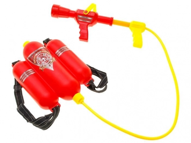 Feuerwehrmann-Set mit Helm, Licht, Sound und Feuerlöscher