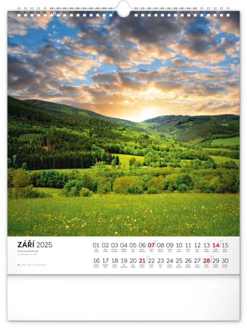 Wandkalender Šumava 2025