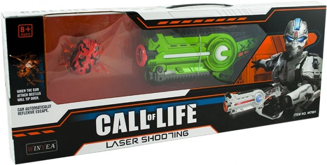 Laser-Infrarot-Pistole + Insekten