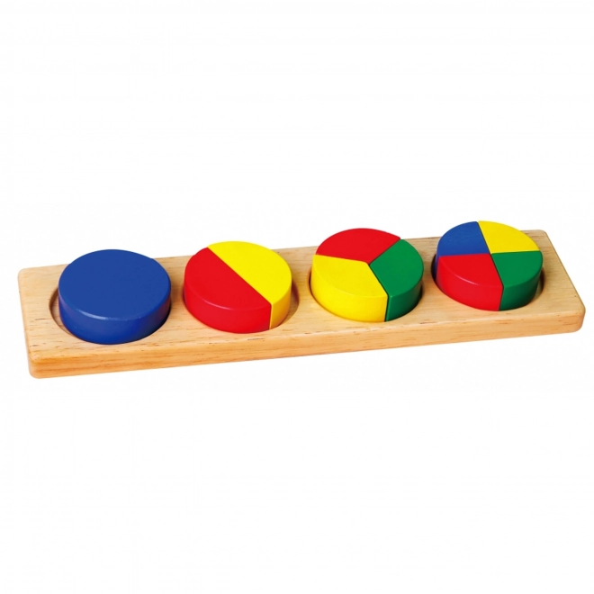 Viga Montessori Mathematik Holzpuzzle für Kinder