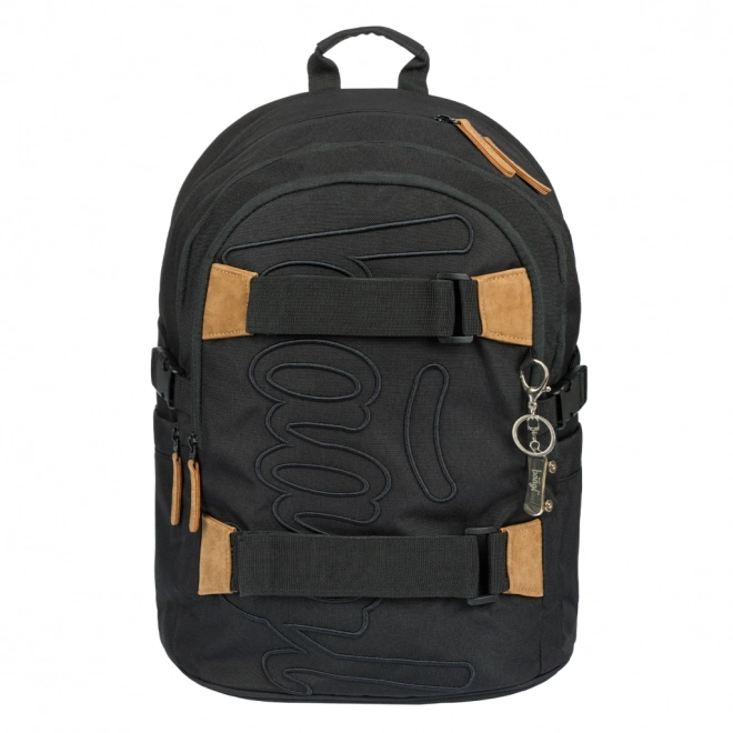 Baagl 3er Set Skate Darkness: Rucksack, Federmäppchen, Beutel