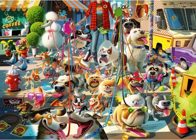 Ravensburger Puzzle Hundespaziergang 1000 Teile