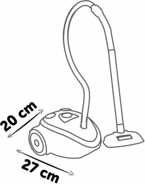Kinderstaubsauger Rowenta mit Batterie