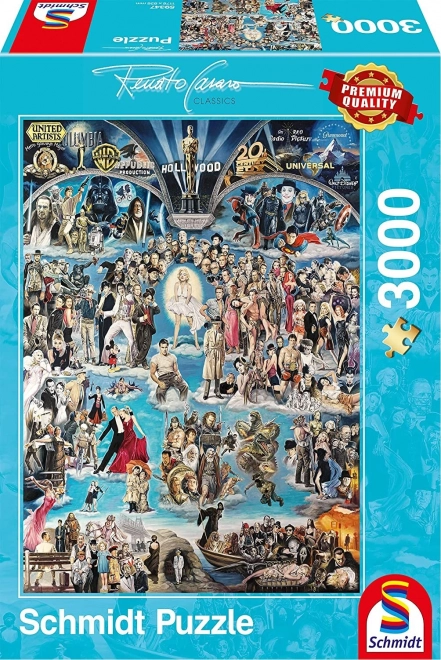 Schmidt Puzzle Hollywood - Hall of Fame 3000 Teile