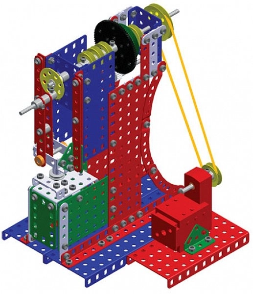 Großer Baukasten MERKUR 8 mit 130 Modellen