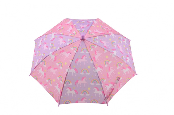 Regenbogen-Einhorn-Regenschirm