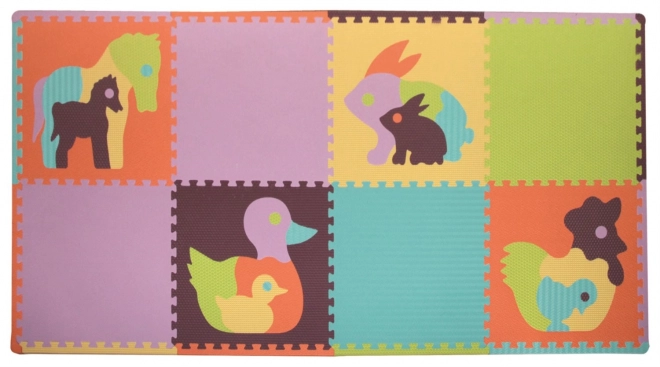 Baby Great Schaumstoffpuzzle Tiere mit Rändern