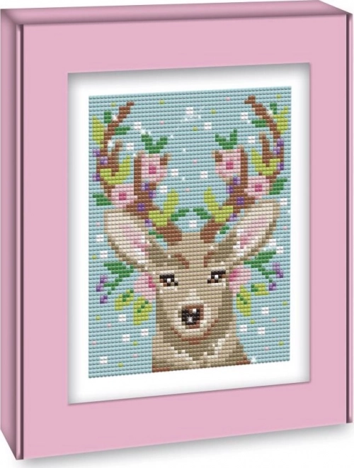 Diamantmalerei Hirsch