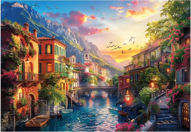 Mediterranisches Städtchen von ANATOLIAN, 2000 Teile Puzzle