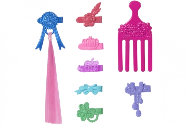 Barbie Pferd Pepper mit braunen Haaren zum Stylen