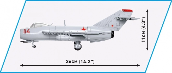 Cold War MiG-17 Fresco Modellbausatz