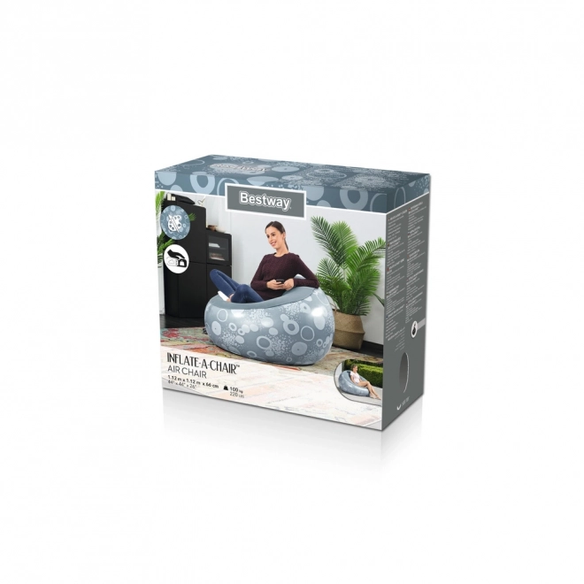 Aufblasbarer blauer Sessel Bestway