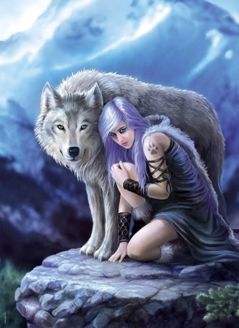 Puzzle 1000 Teile - Anne Stokes Protector