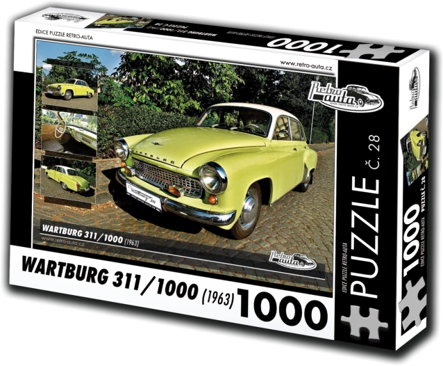 Puzzle RETRO-AUTA Wartburg 311 (1963) 1000 Teile