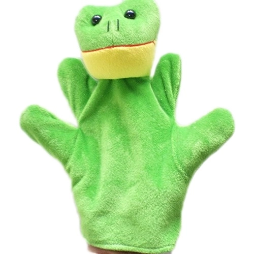 Plüsch-Handpuppe Frosch – Frosch