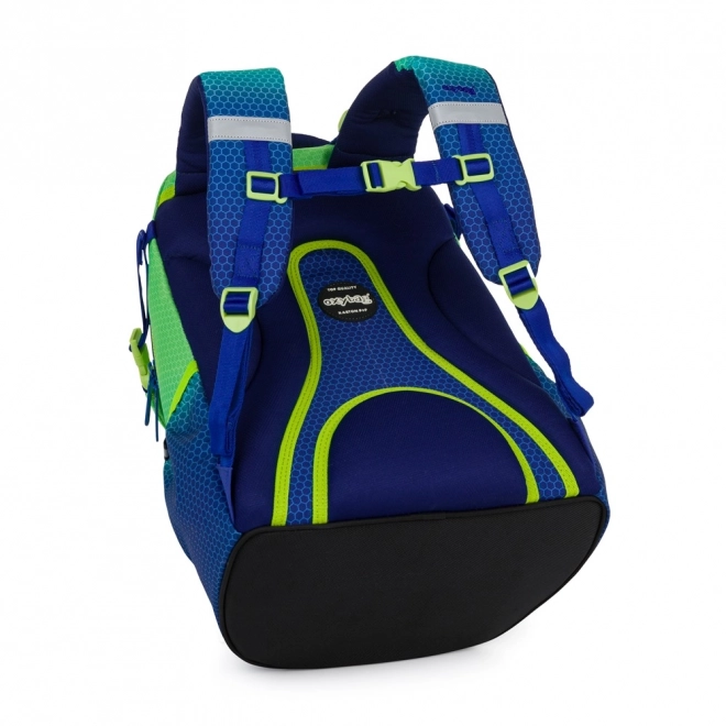 Schulrucksack OXY Ombre Blau-Grün