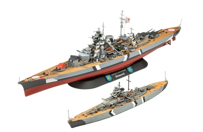 Geschenkset Revell Legendärer Bismarck 1/700