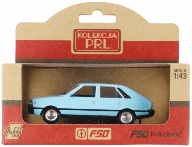 Diecast Modellauto FSO Polonez Blau