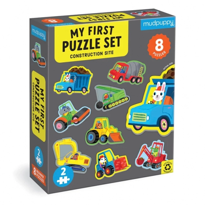 Mudpuppy mein erstes Puzzle Baustelle