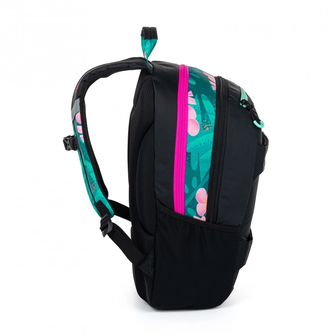 Schulrucksack Set mit Etui OXY Sport Tropic