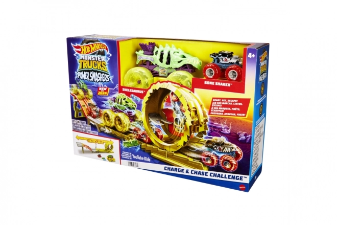 Hot Wheels Monstertrucks Power Smashers Strecke Massive Zerstörung