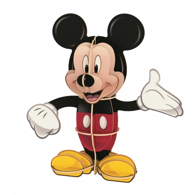 Mickey Mouse Puzzle und 3D Modell