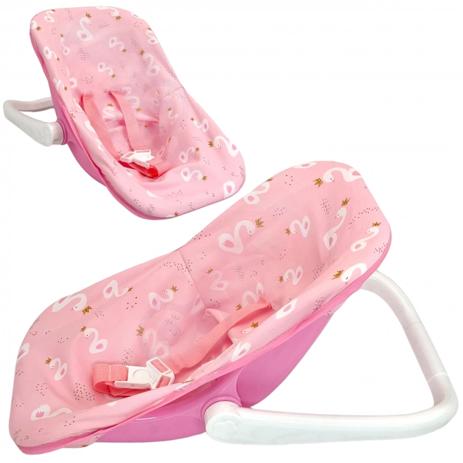 Woopie Baby-Puppe mit Tragesitz