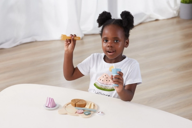 Holz Mittagessenset für Kinder