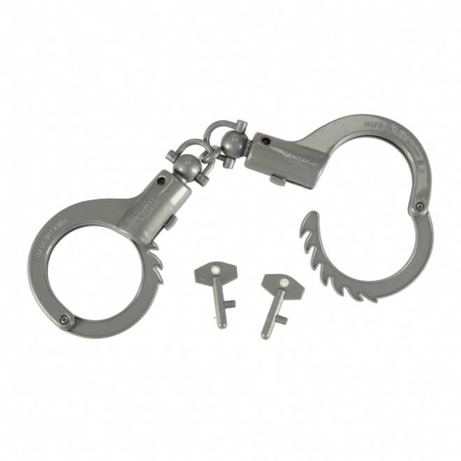 Polizei-Spielset mit Pistole, Karabiner, Maske und Handschellen