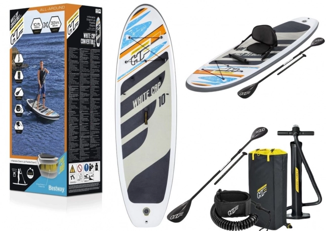 Aufblasbares SUP-Board Hydro-Force Weiß