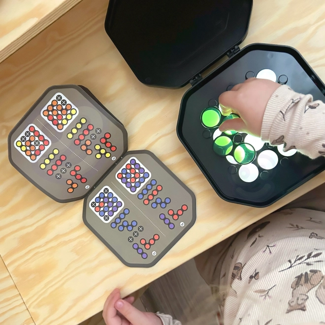 Woopie IQ Logikspiel 'Muster legen' Gehirntraining & Farbmischung