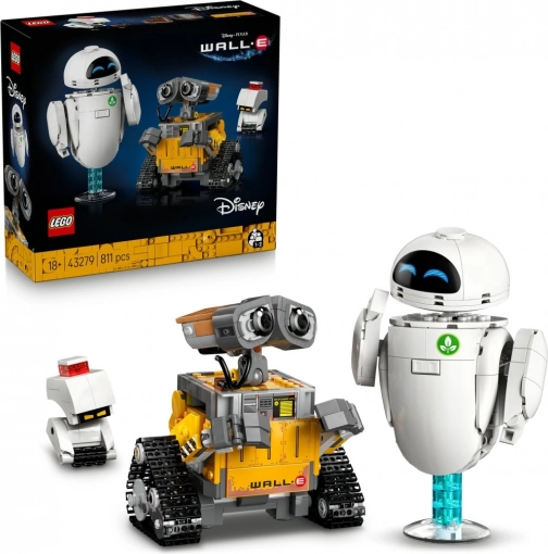 LEGO Disney Pixar WALL‑E & EVE – Bauset für Erwachsene (811 Teile)