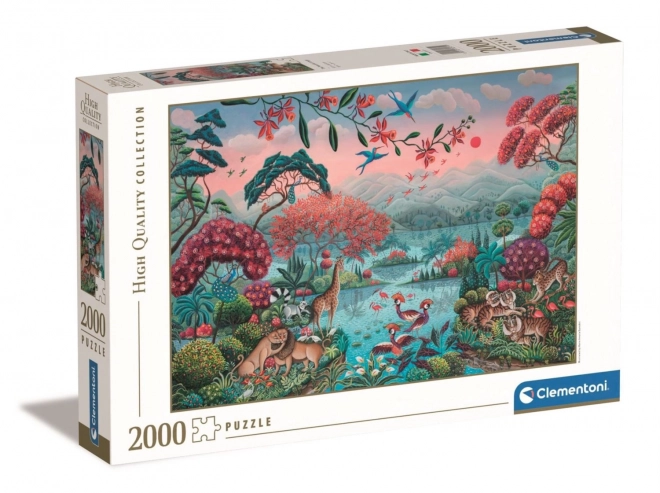 Clementoni Puzzle Die Friedliche Dschungel 2000 Teile