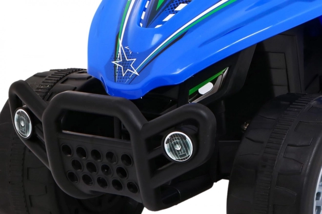 Quad Little Monster Elektrofahrzeug für Kinder Schwarz – blau