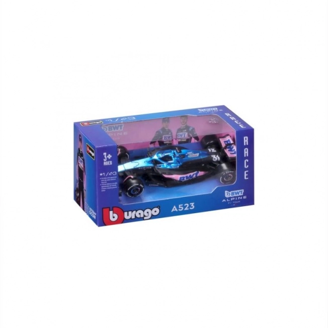 Bburago Formel 1 Race Auto BWT Alpine A523