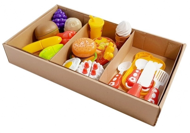 Kinderset Obst und Gemüse zum Schneiden