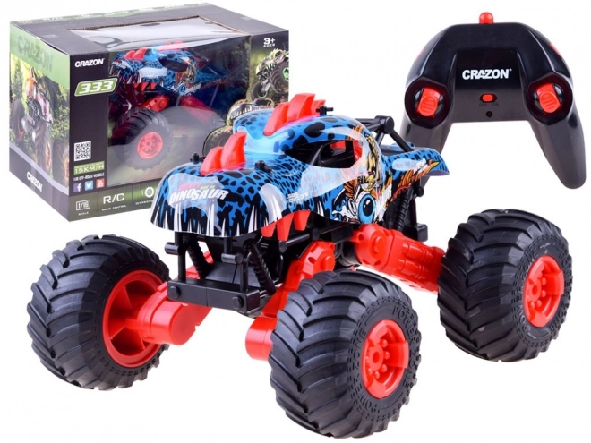 Ferngesteuertes Dino Monster 4x4 – Rot