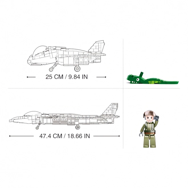 Sluban Modellsatz Chengdu J-20 Jagdflugzeug