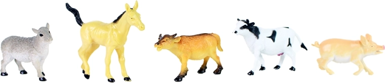 Realistische Figuren zum Lernen und Spielen