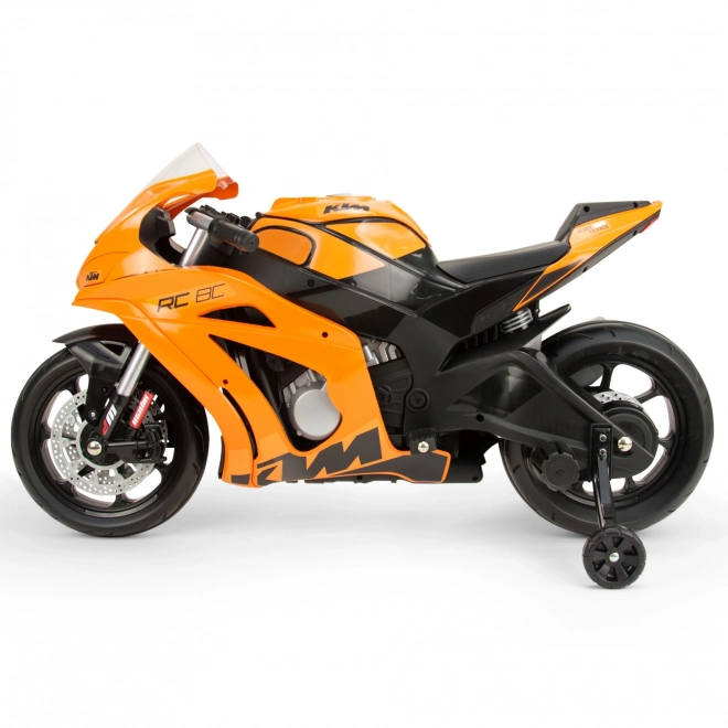 Elektrisches Kindermotorrad KTM RC8C 12V mit Geräuschen