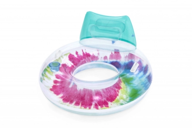 Doppelschichtiges Wasser-Schwimmring mit Tie-Dye-Muster