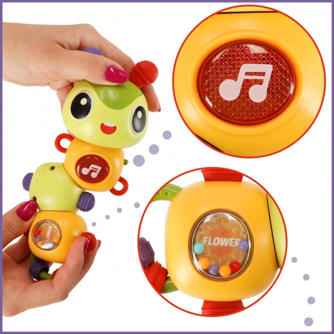 Elektronische Raupenmusikspielzeuglichter