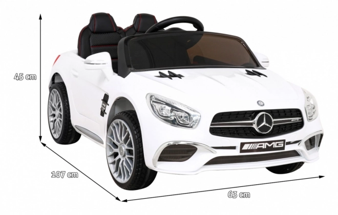 Fahrzeug Mercedes Benz AMG SL65 S Weiß