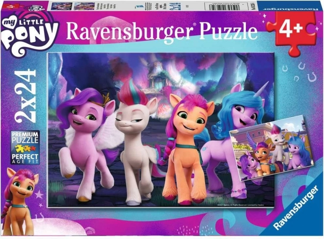 Ravensburger Puzzle My Little Pony 2x24 Teile