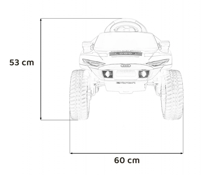 Audi RSQ E-TRON Fahrzeug Grau